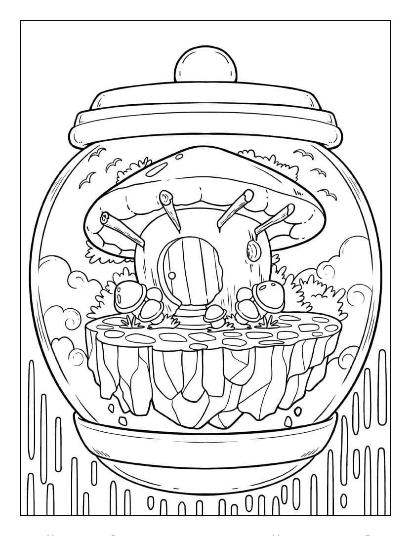 Free Life Inside Jar Image
