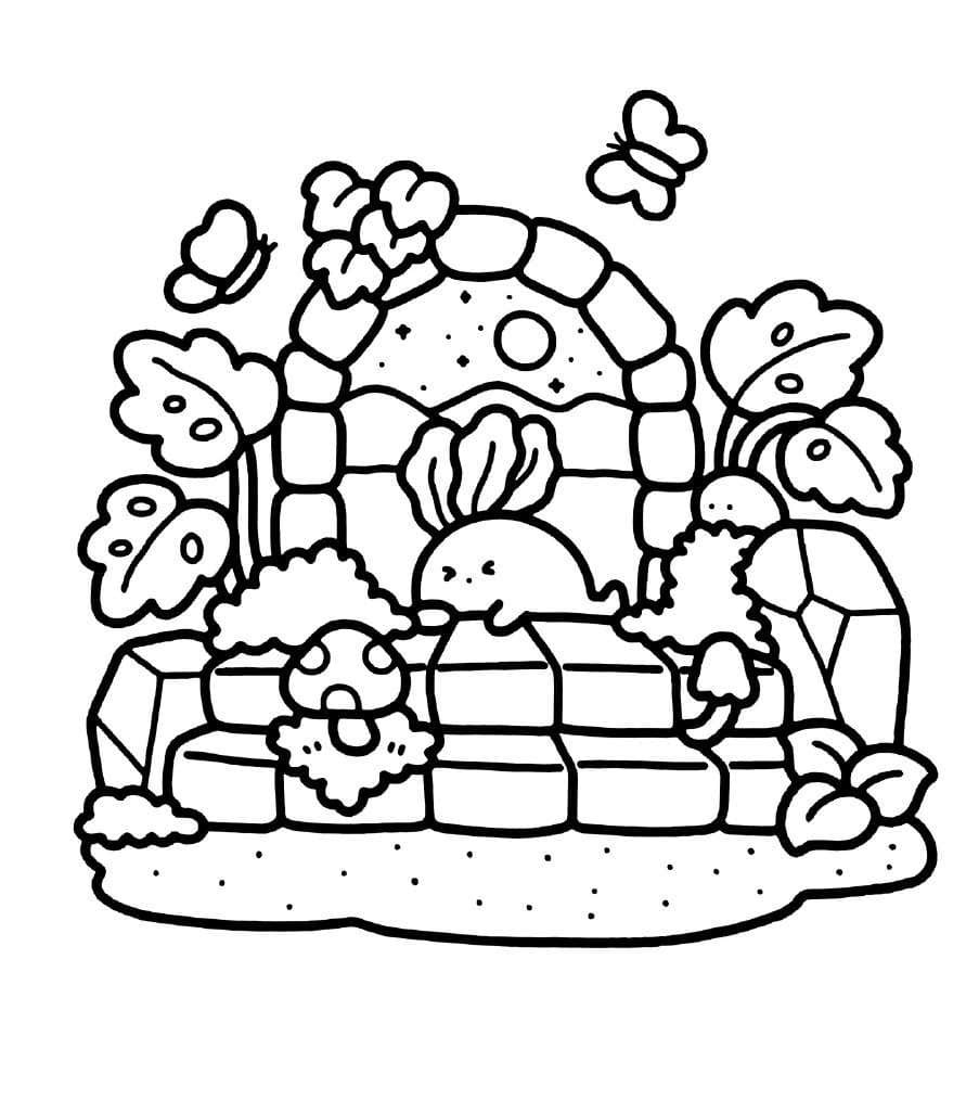 Free Printable Into Gardens