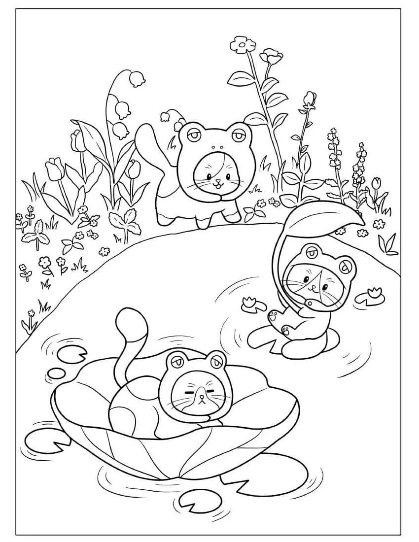 Free Tiny Cats Printable
