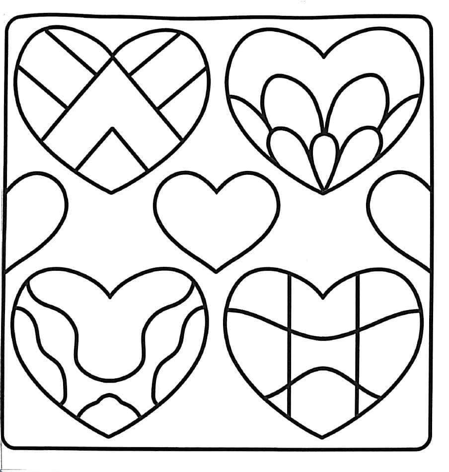 Heart Comfy Patterns