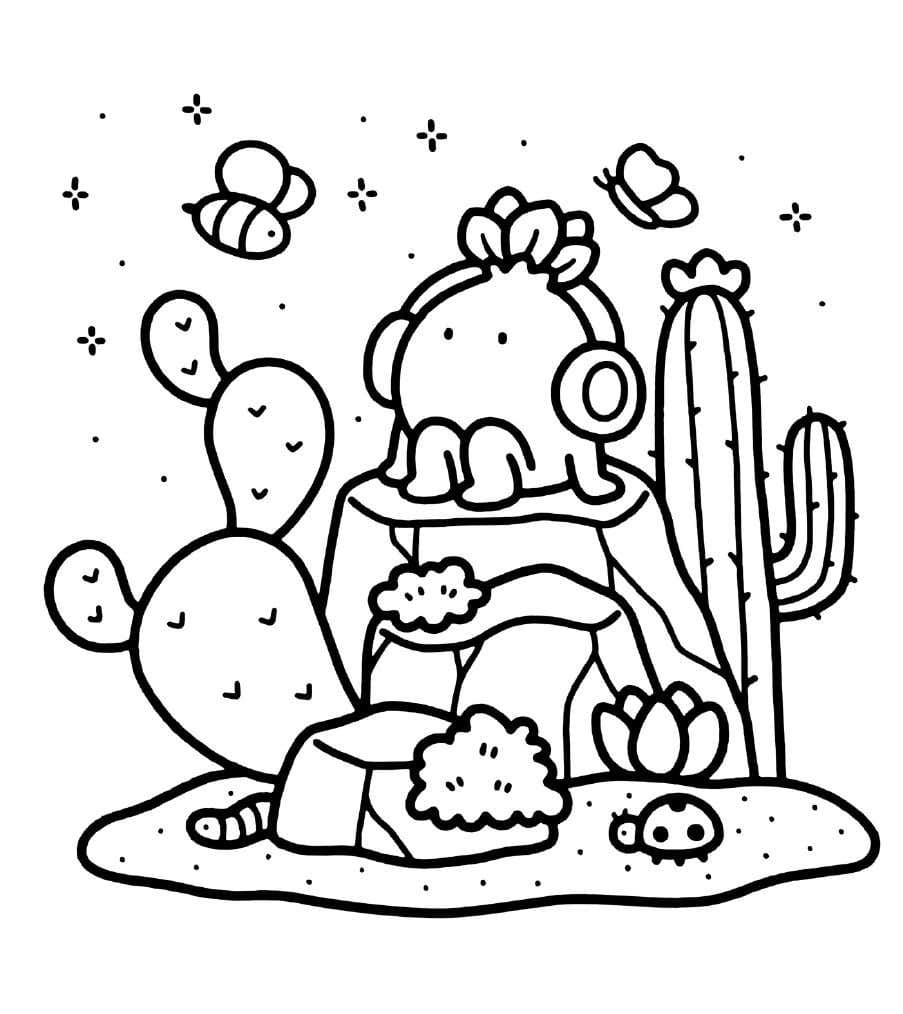 Into Gardens coloring pages