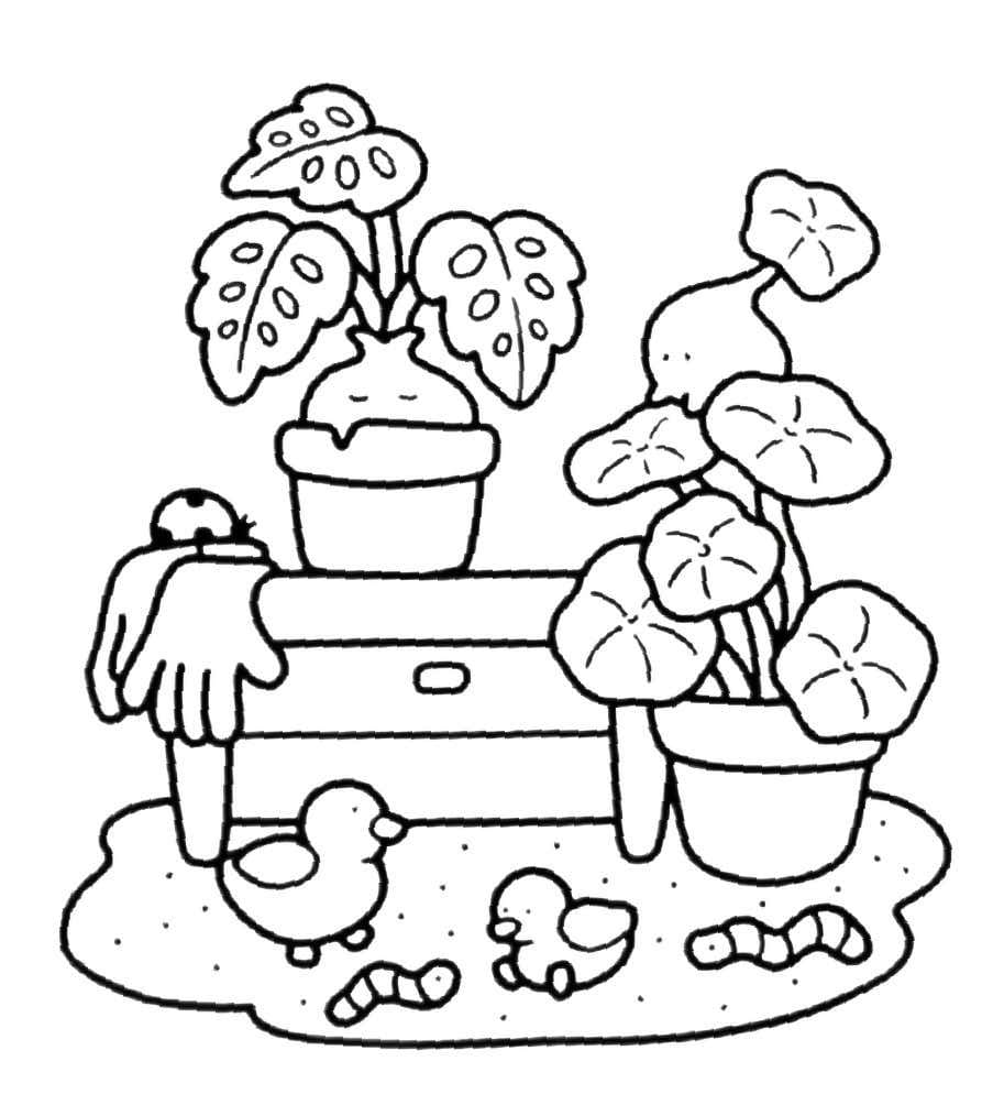Into Gardens Printable