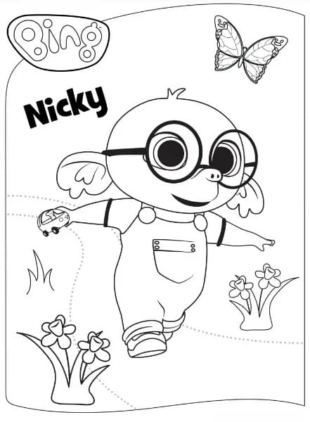 Nicky from Bing Bunny