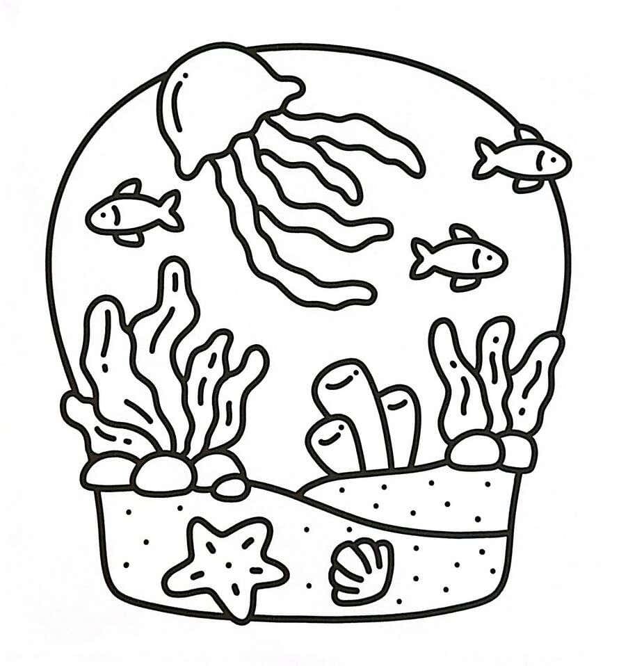 Ocean Simple Art