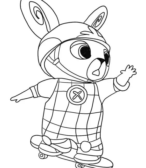 Playful Bing Bunny