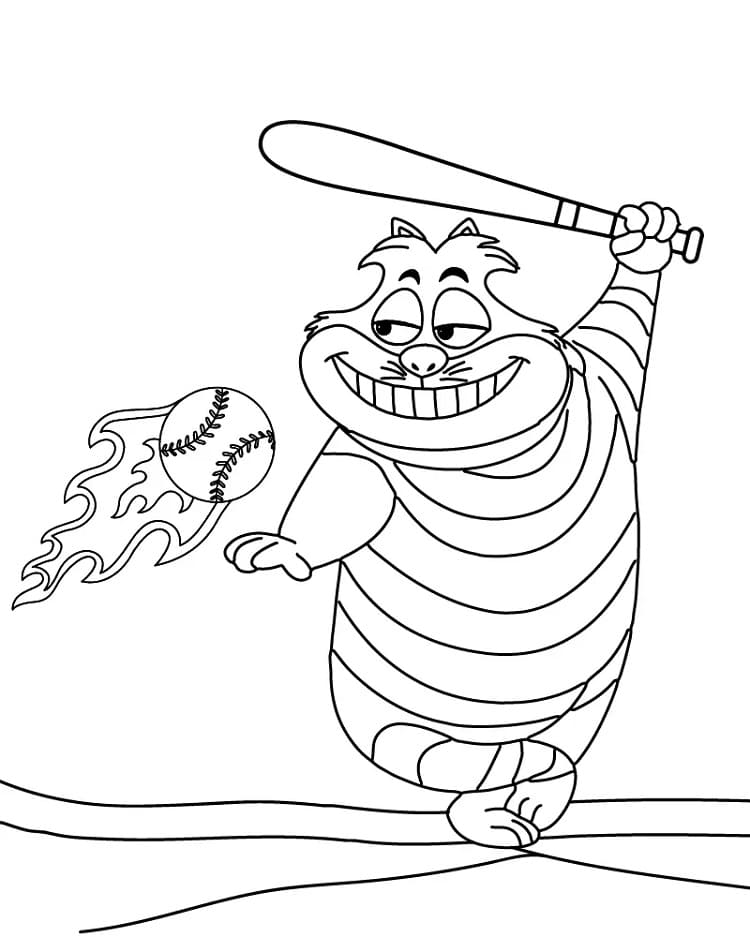 Playful Cheshire Cat