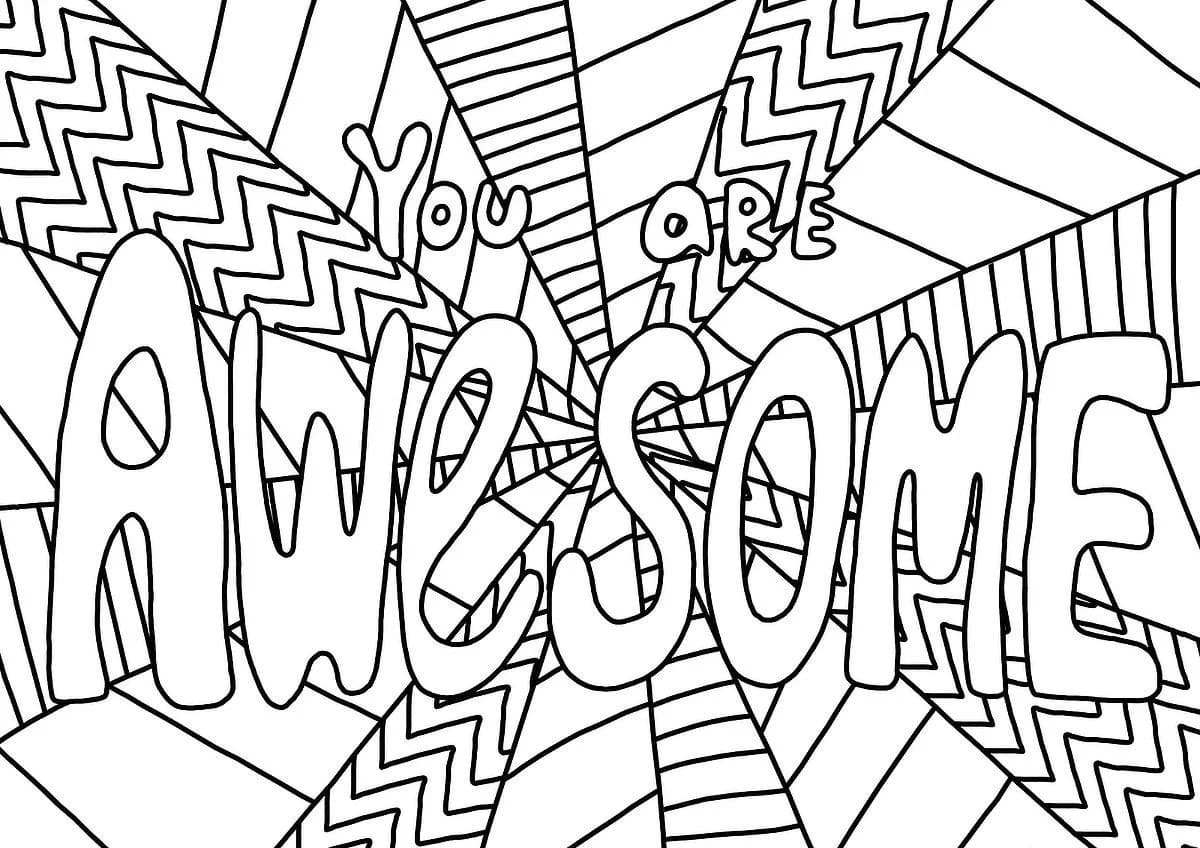 Positivity You Are Awesome