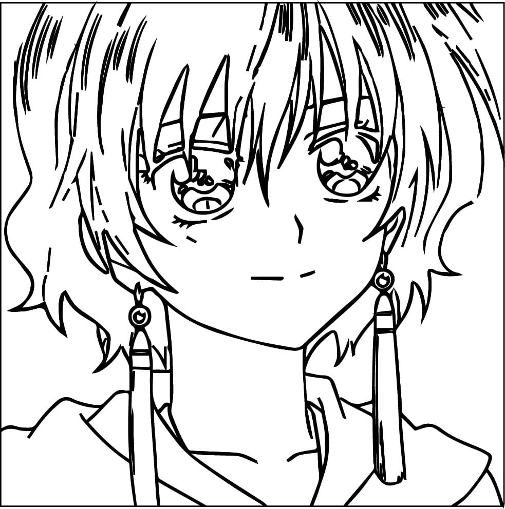 Akatsuki no Yona coloring pages