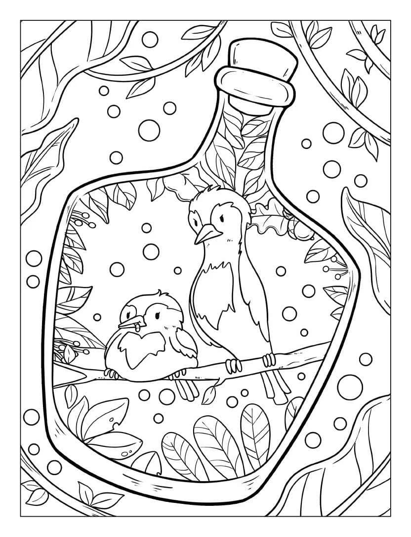 Print Life Inside Jar
