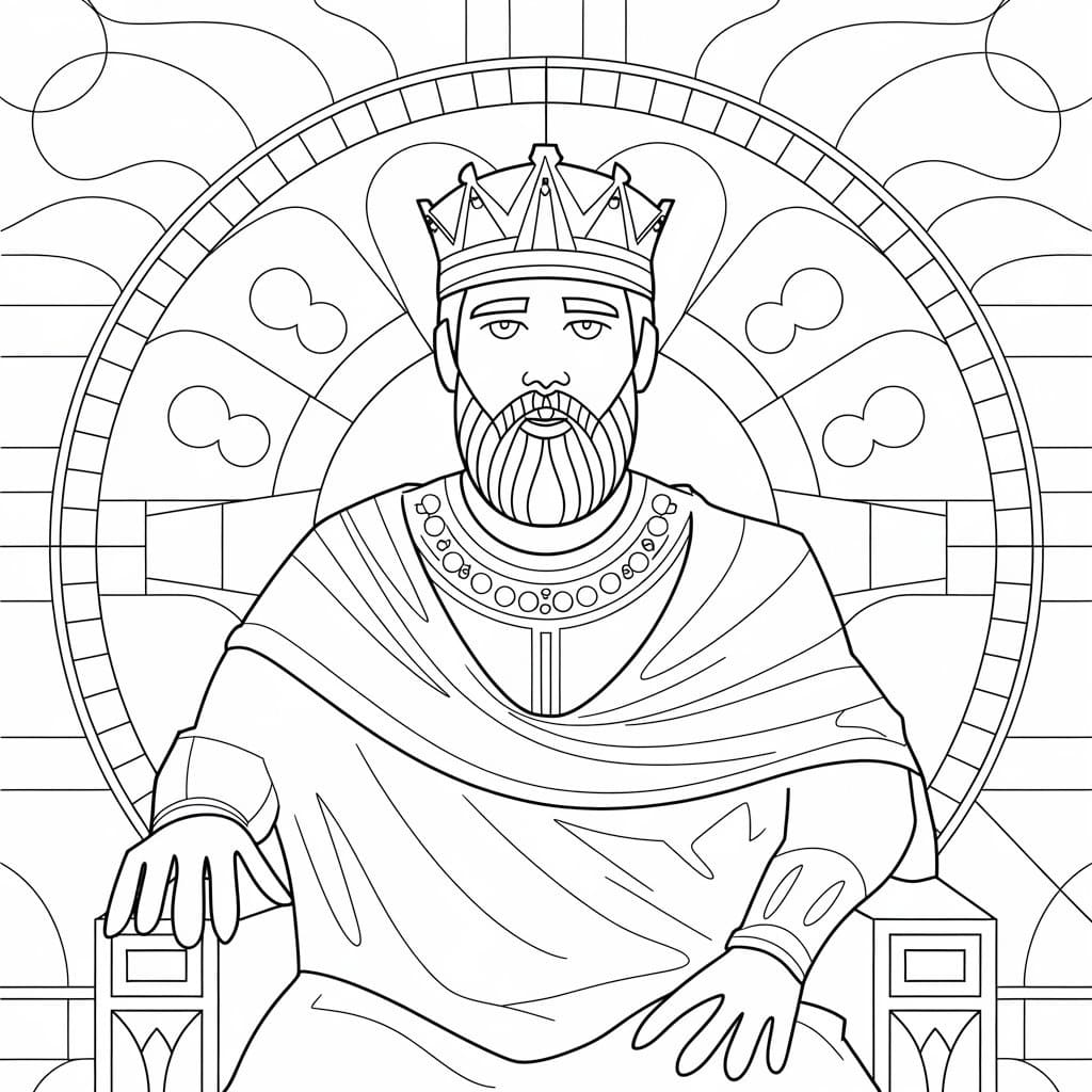 Printable Bible King Free