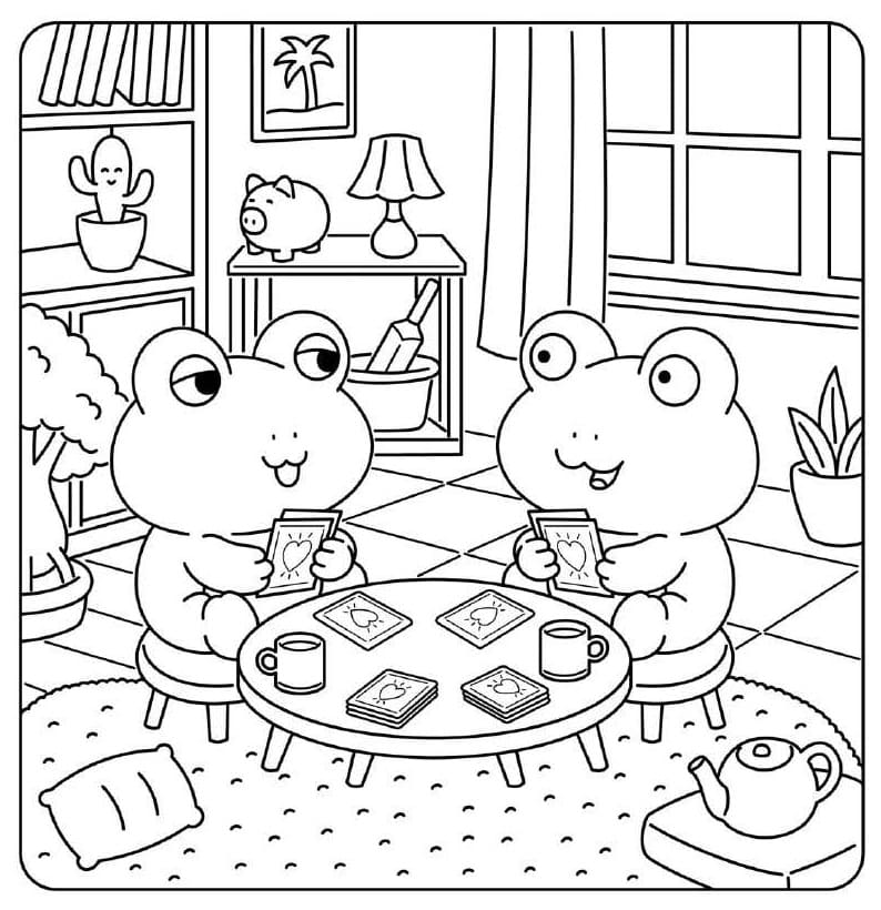 Printable Cuddly Friends