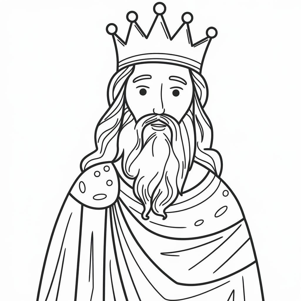 Printable Free Bible King