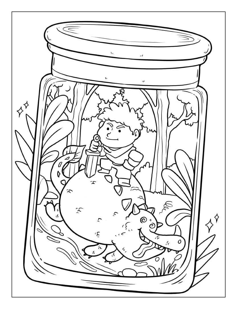 Printable Free Life Inside Jar