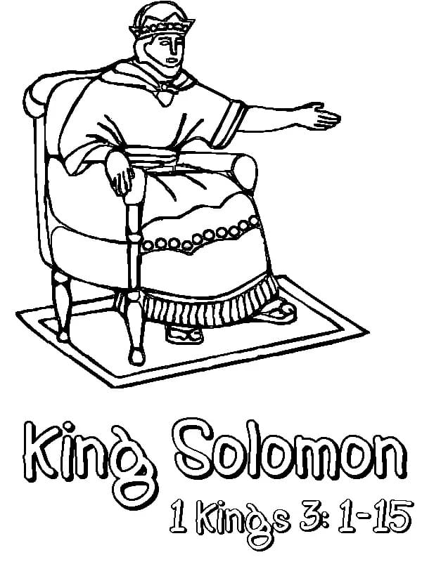 Printable King Solomon