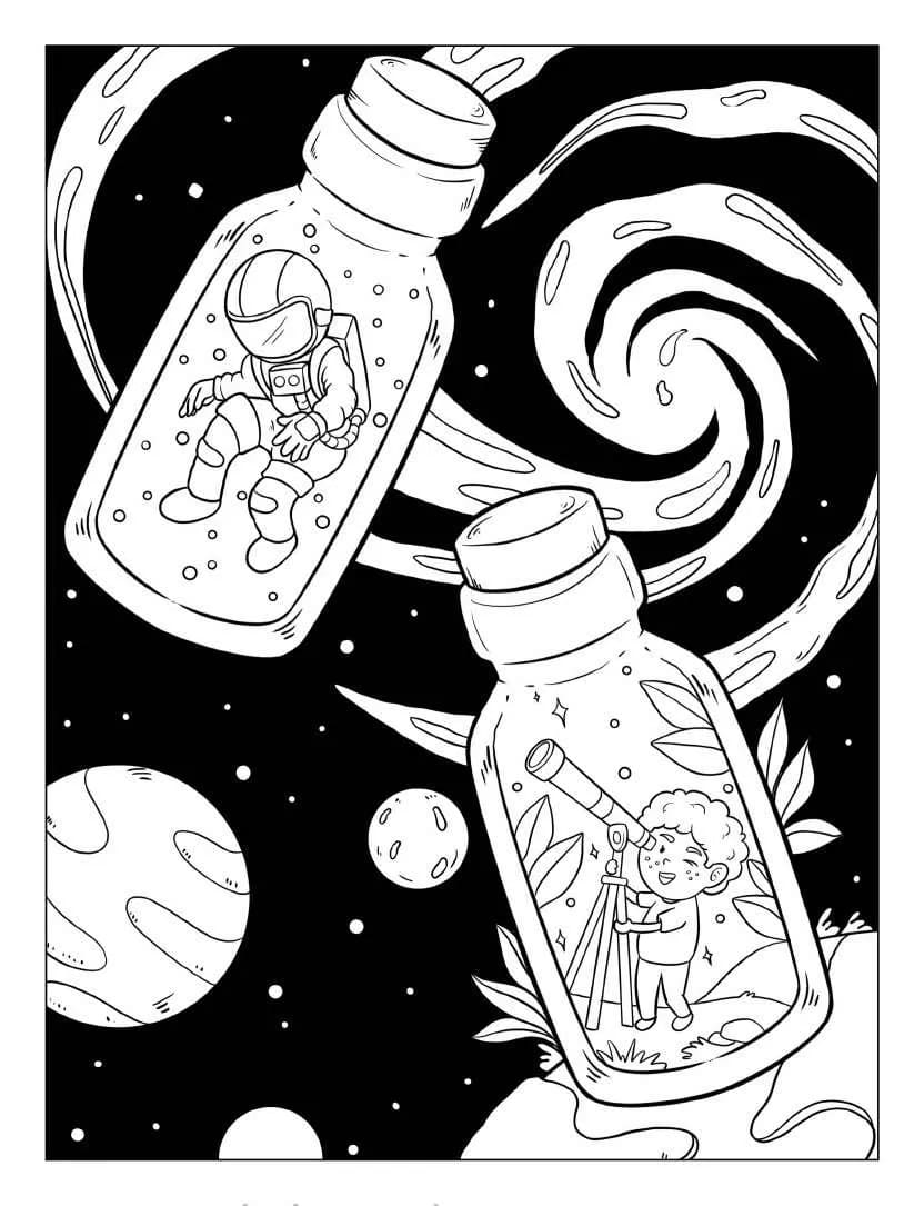 Printable Life Inside Jar
