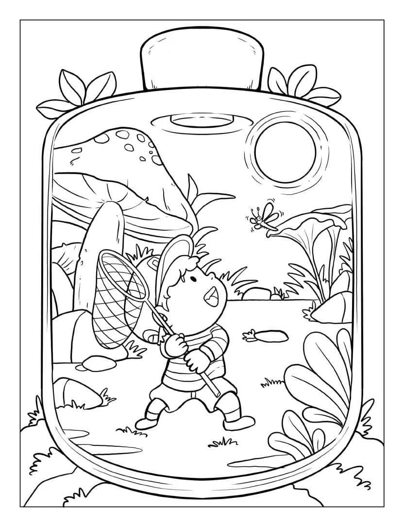 Printable Life Inside Jar for Free