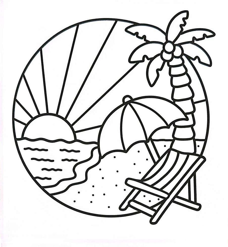 Simple Art Beach