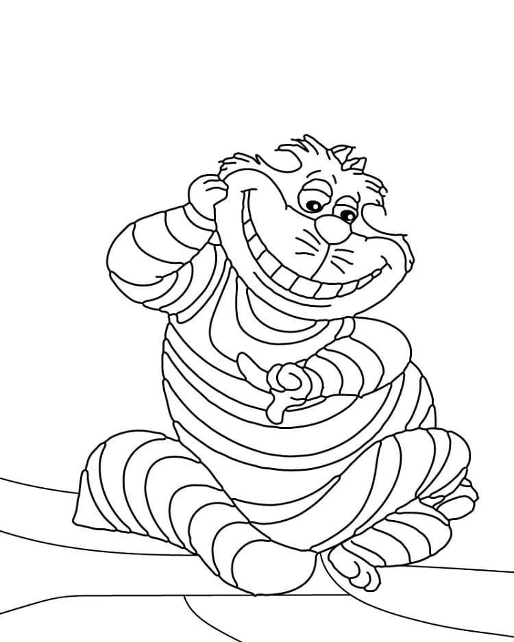 Smiling Cheshire Cat