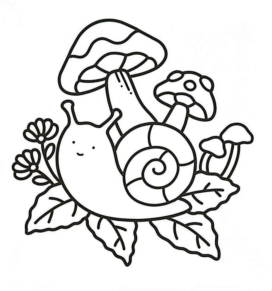 Snail Simple Art