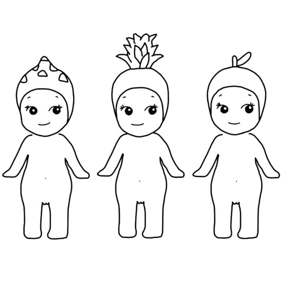 Sonny Angel coloring pages