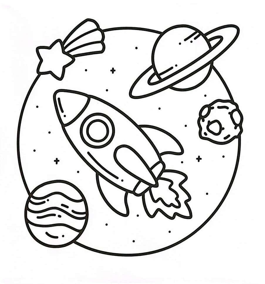 Space Simple Art