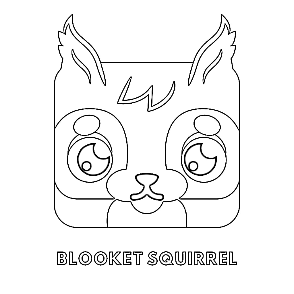 Blooket coloring pages