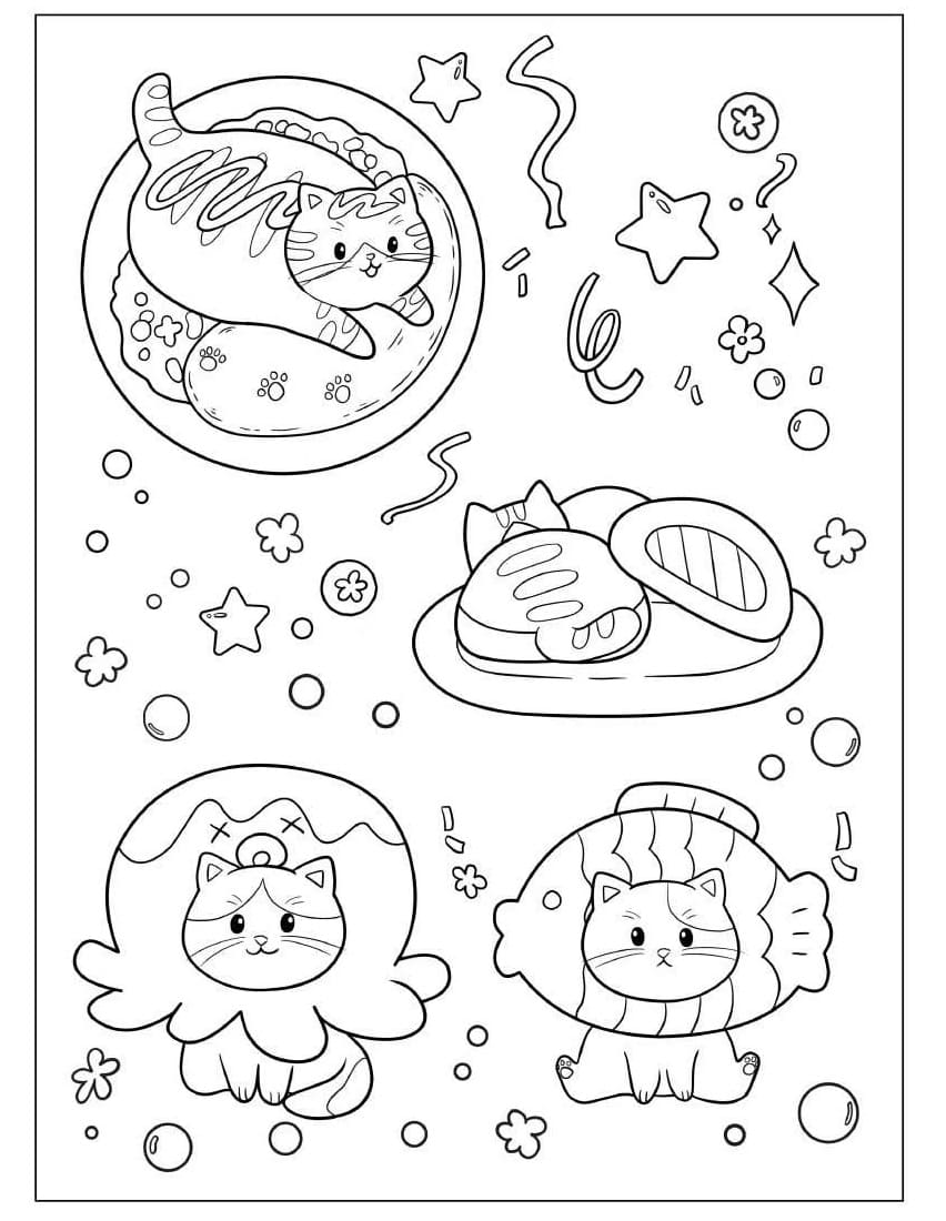 Tiny Cats Printable for Kids