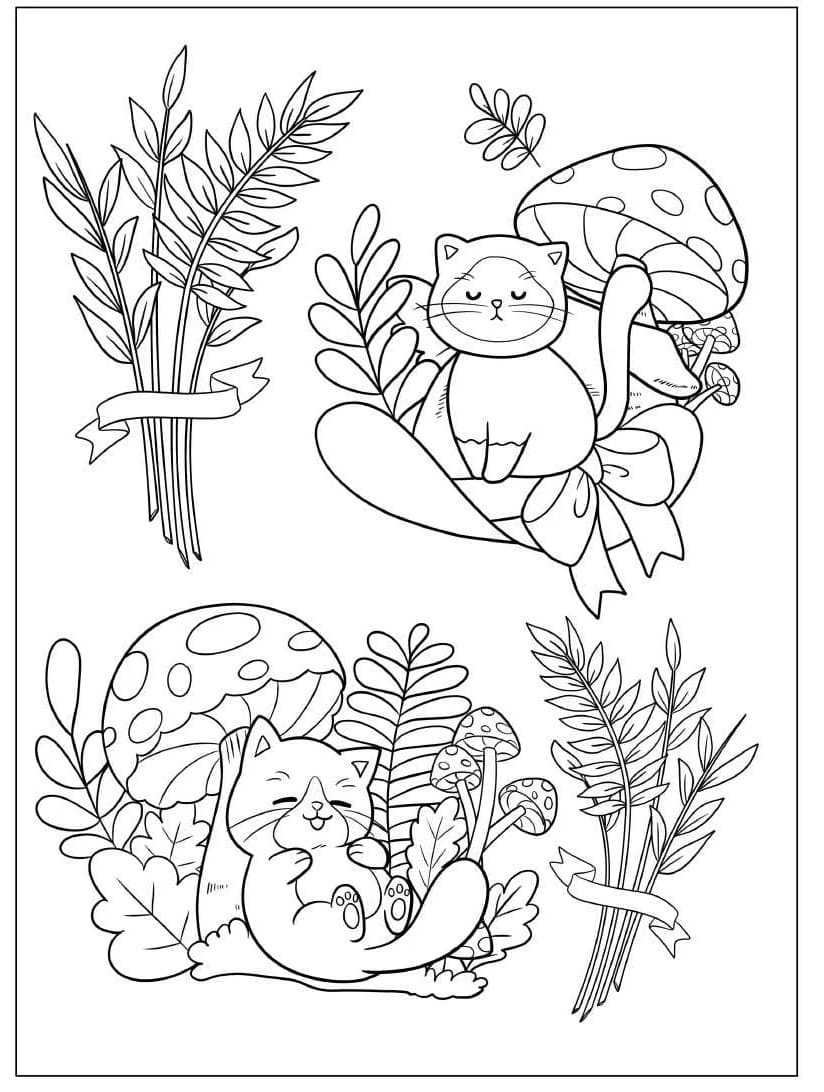 Tiny Cats Relax