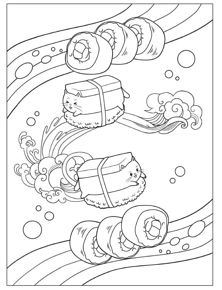 Tiny Cats Sushi