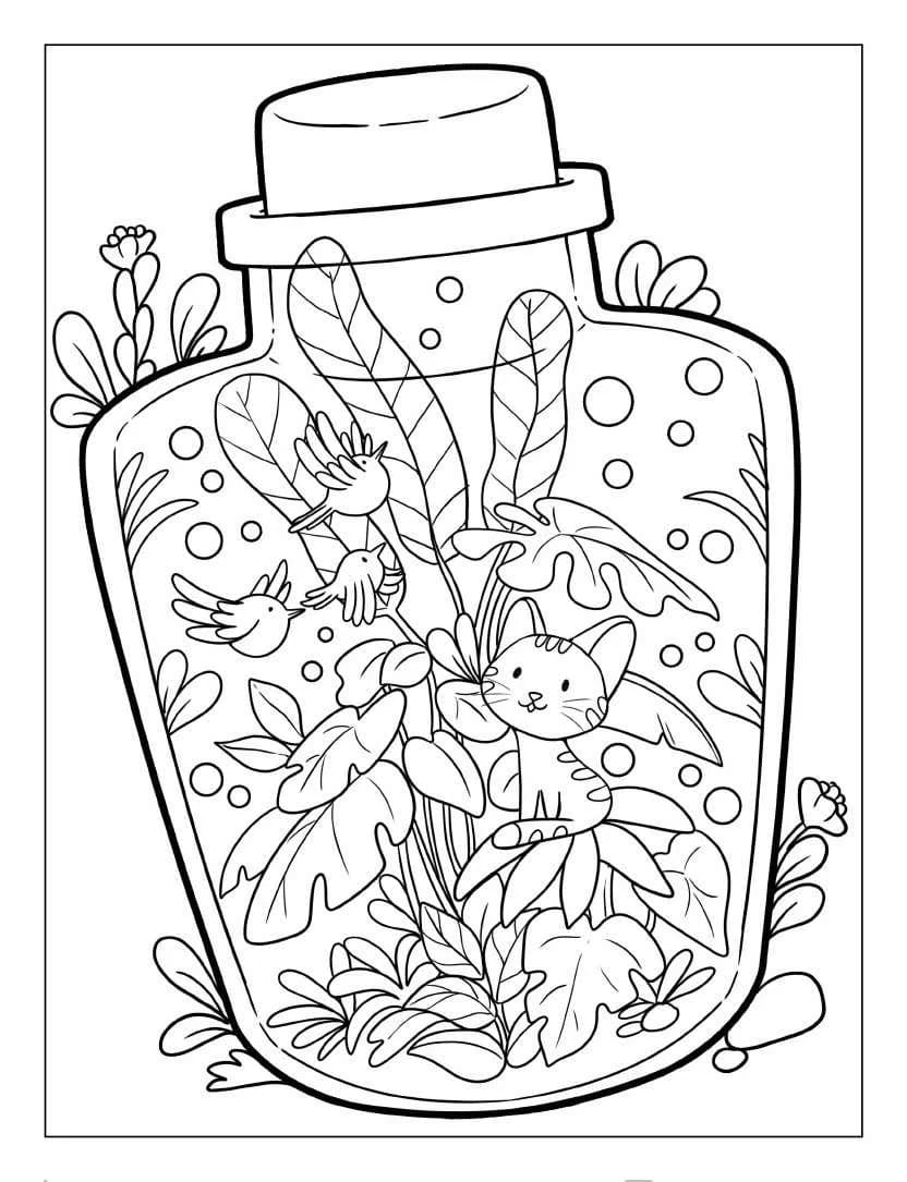 Wonderful Life Inside Jar