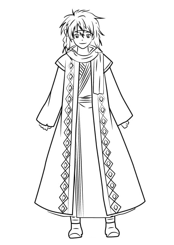 Zeno from Anime Akatsuki No Yona