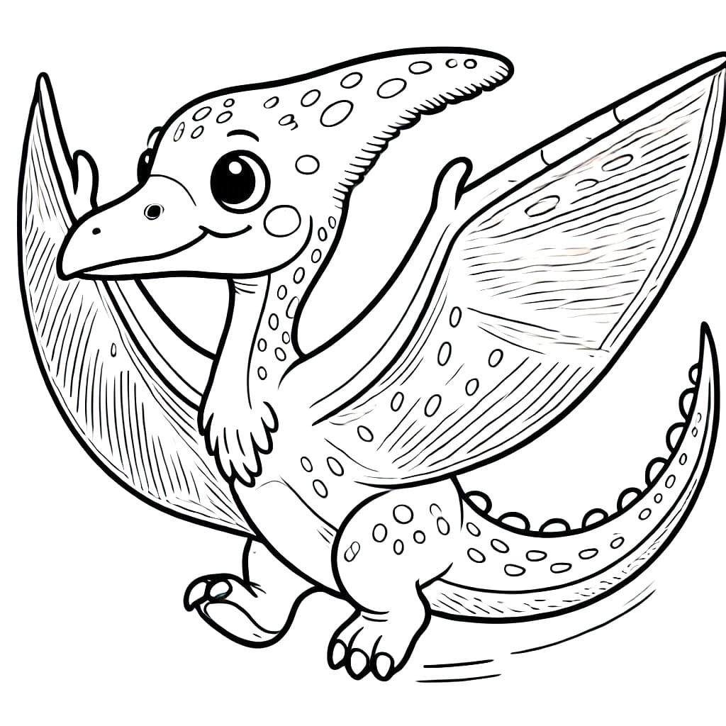 A Cute Pterodactyl