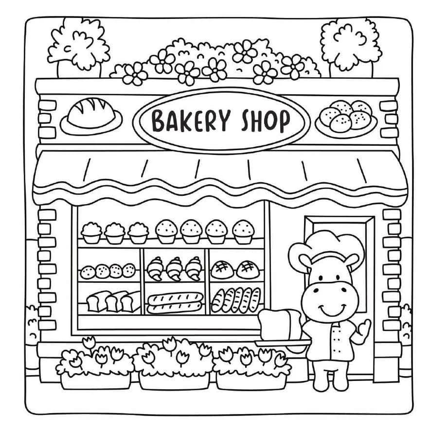 Bakery Cute Shop