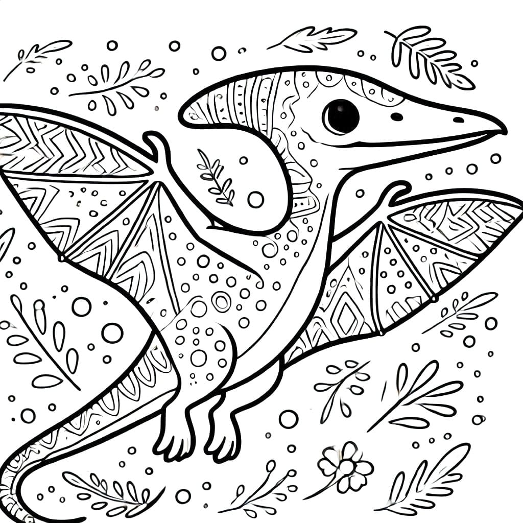 Beautiful Pterodactyl