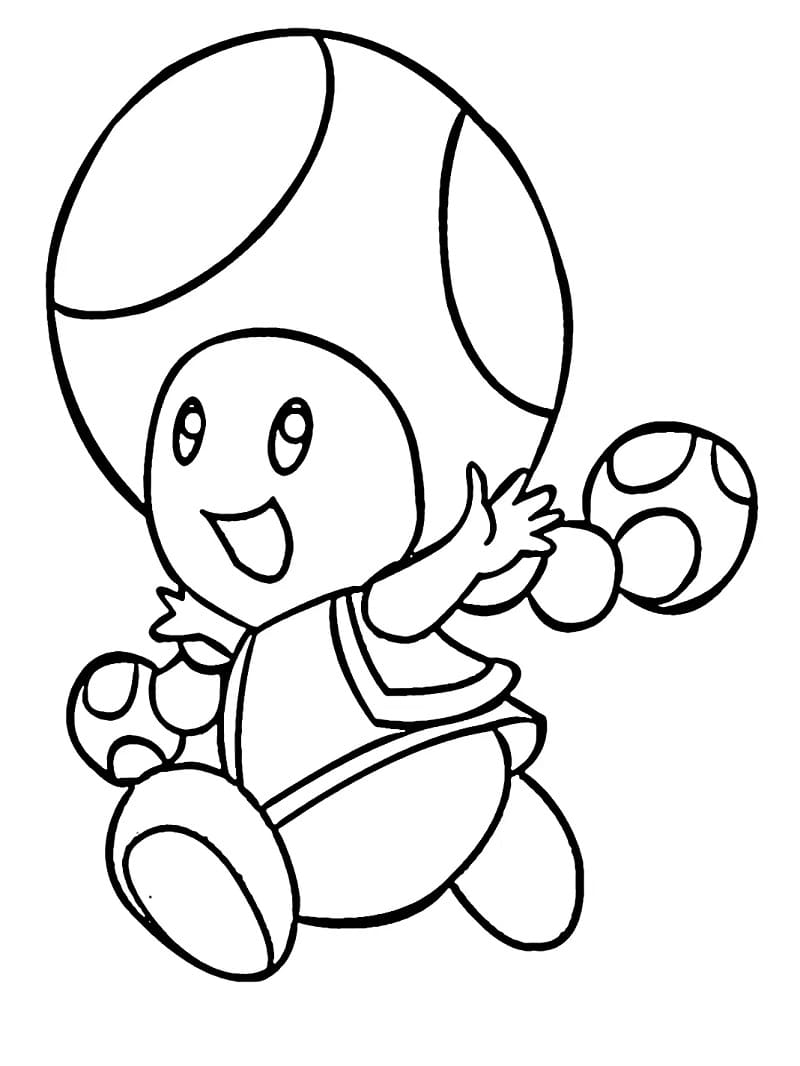 Cheerful Toadette