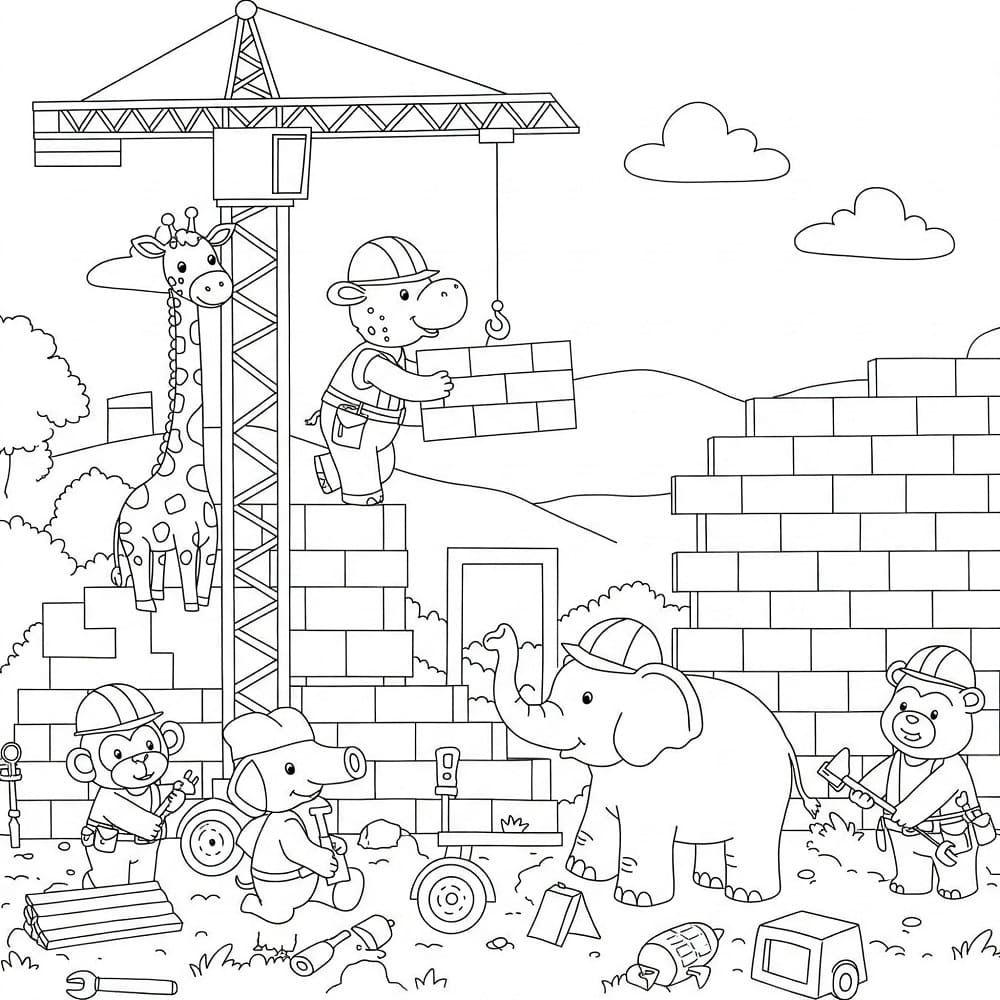 Construction with Animals