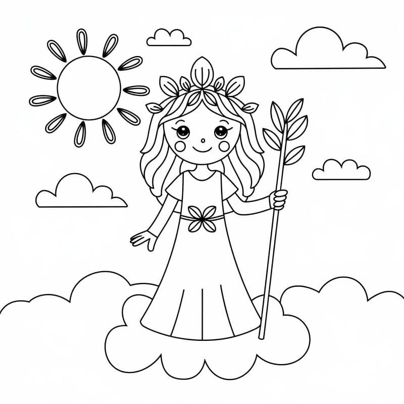 Cute Mother Nature