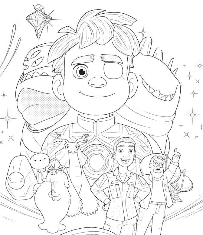 Drawing of Elio