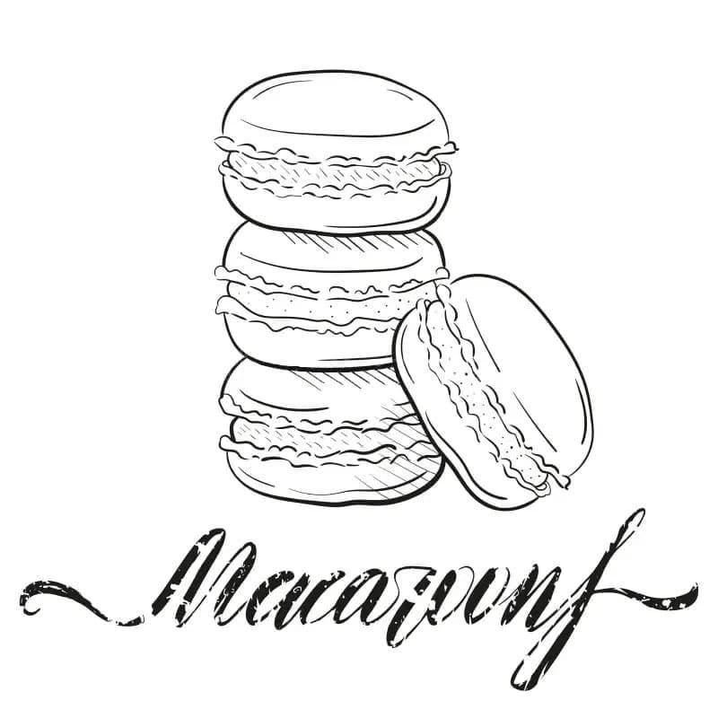 Drawing of Macaron