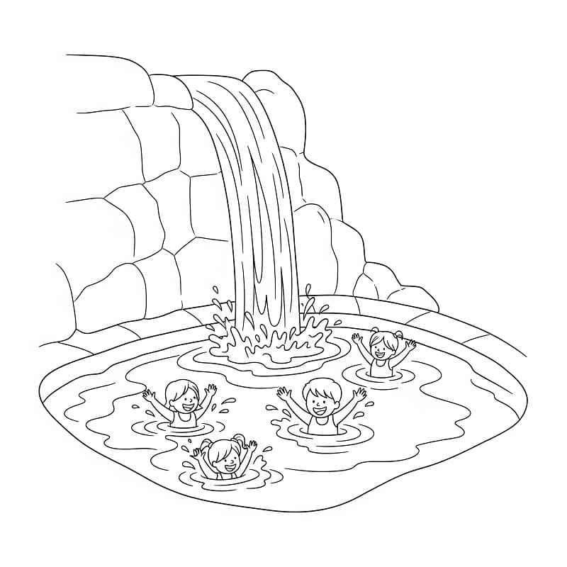 Drawing of Swimming Pool