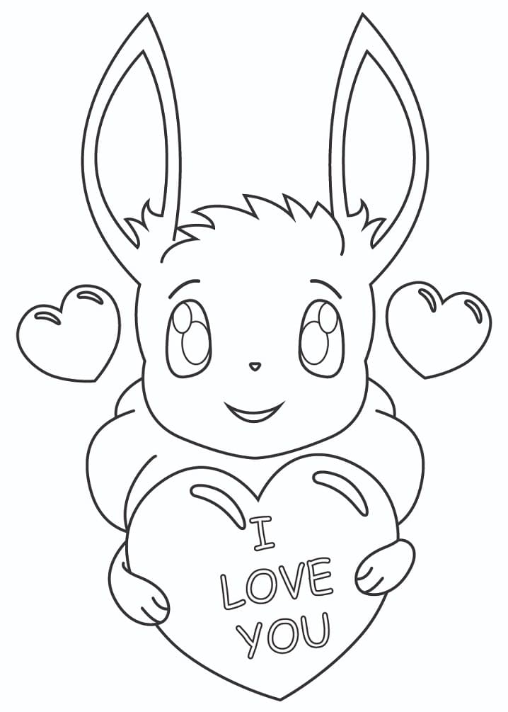 Eevee with Heart