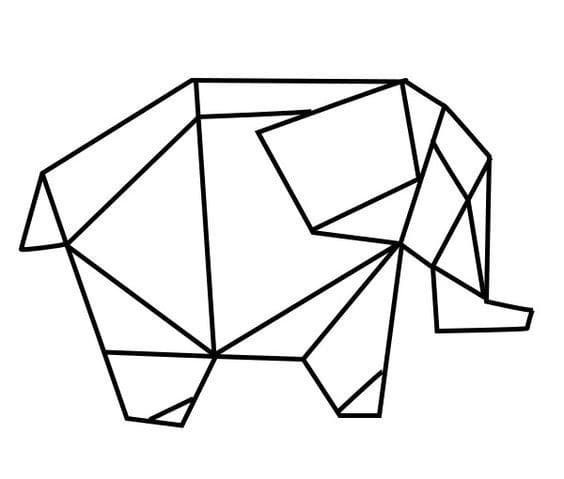 Elephant Origami