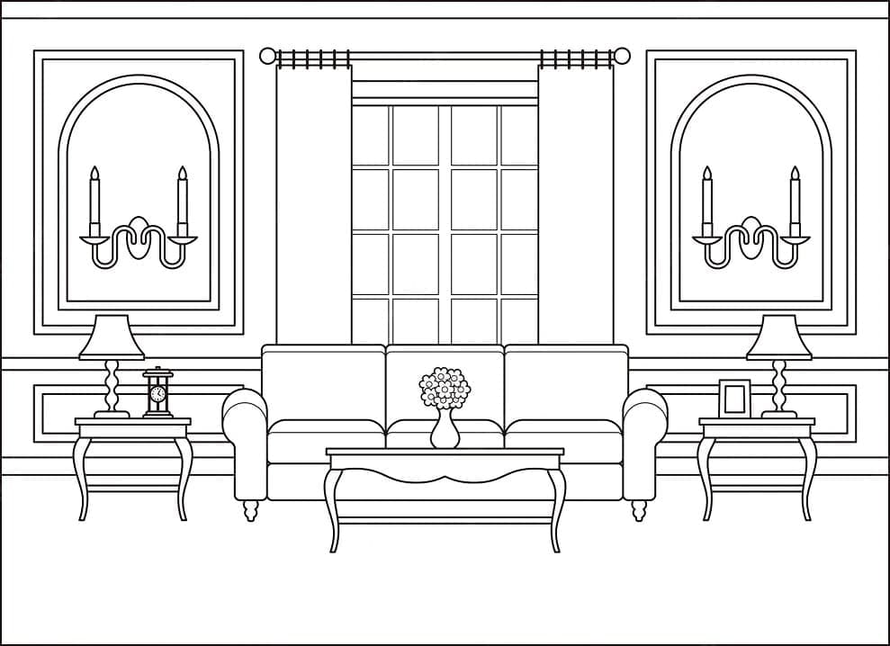 Fancy Living Room