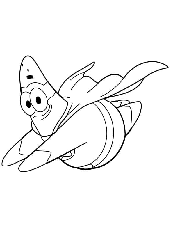 Flying Patrick Star