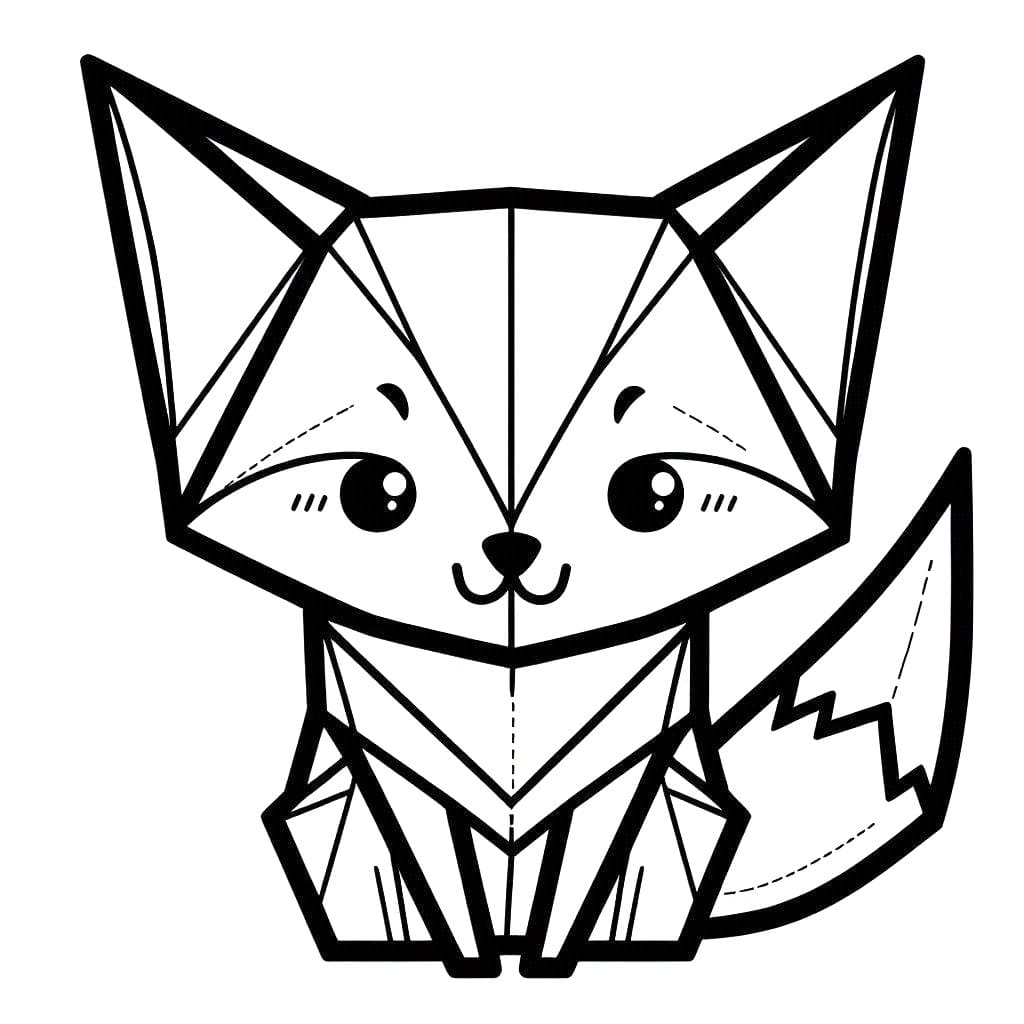 Fox Origami