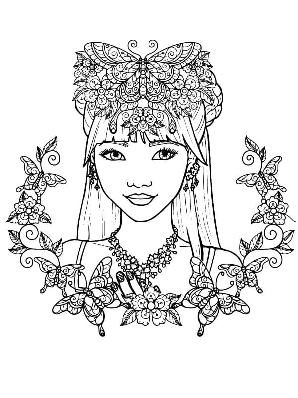 Free Drawing of Mother Nature