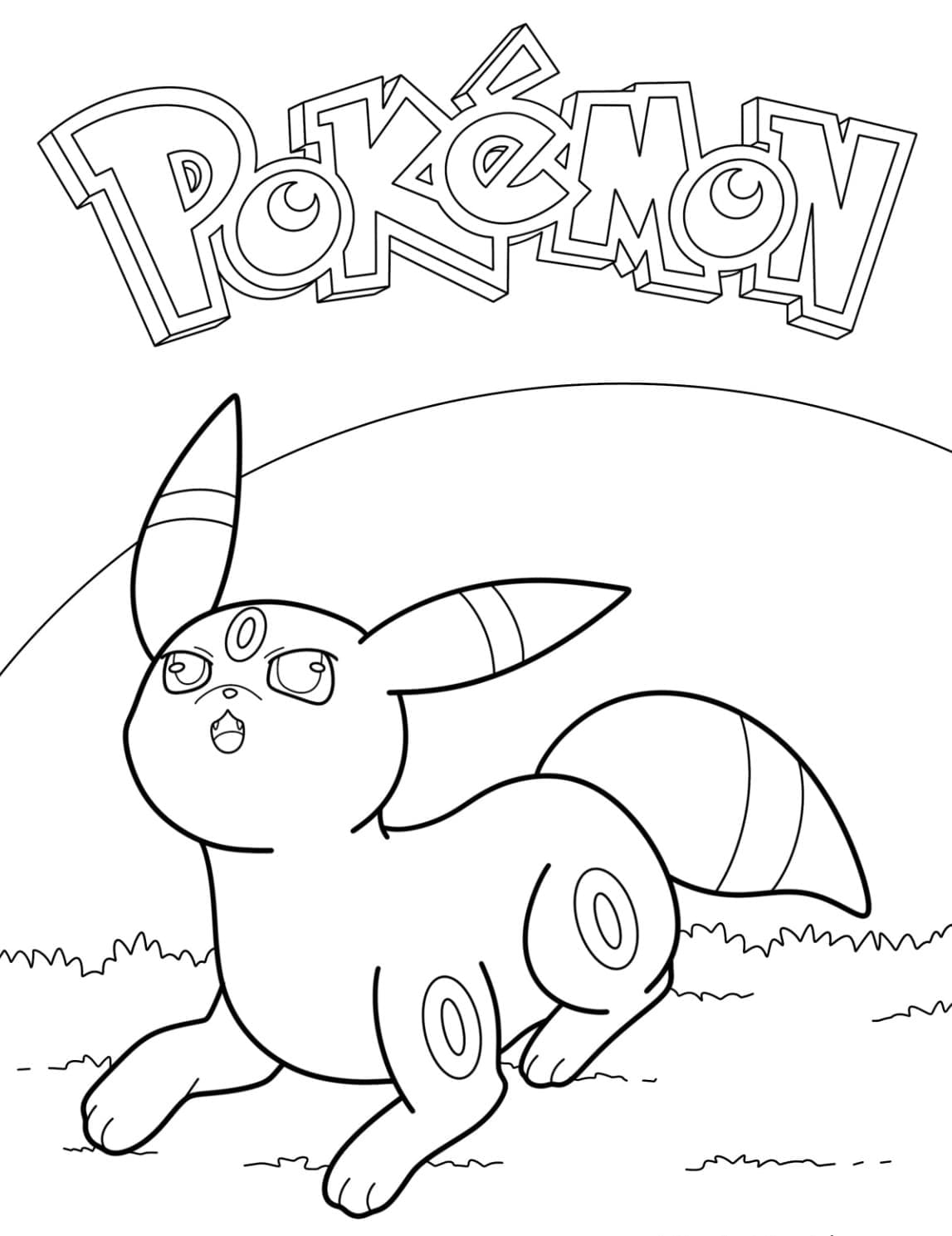 Free Printable Umbreon