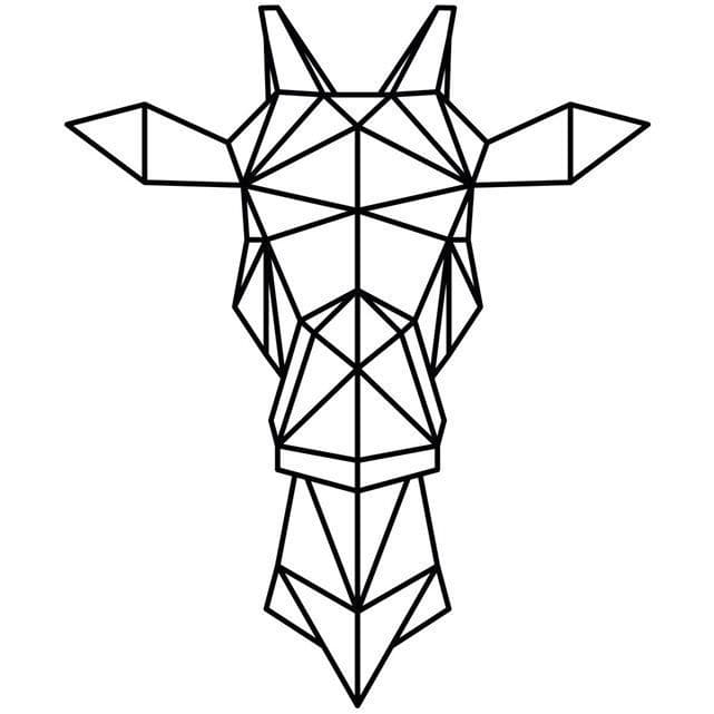 Giraffe Origami