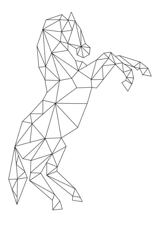 Horse Origami