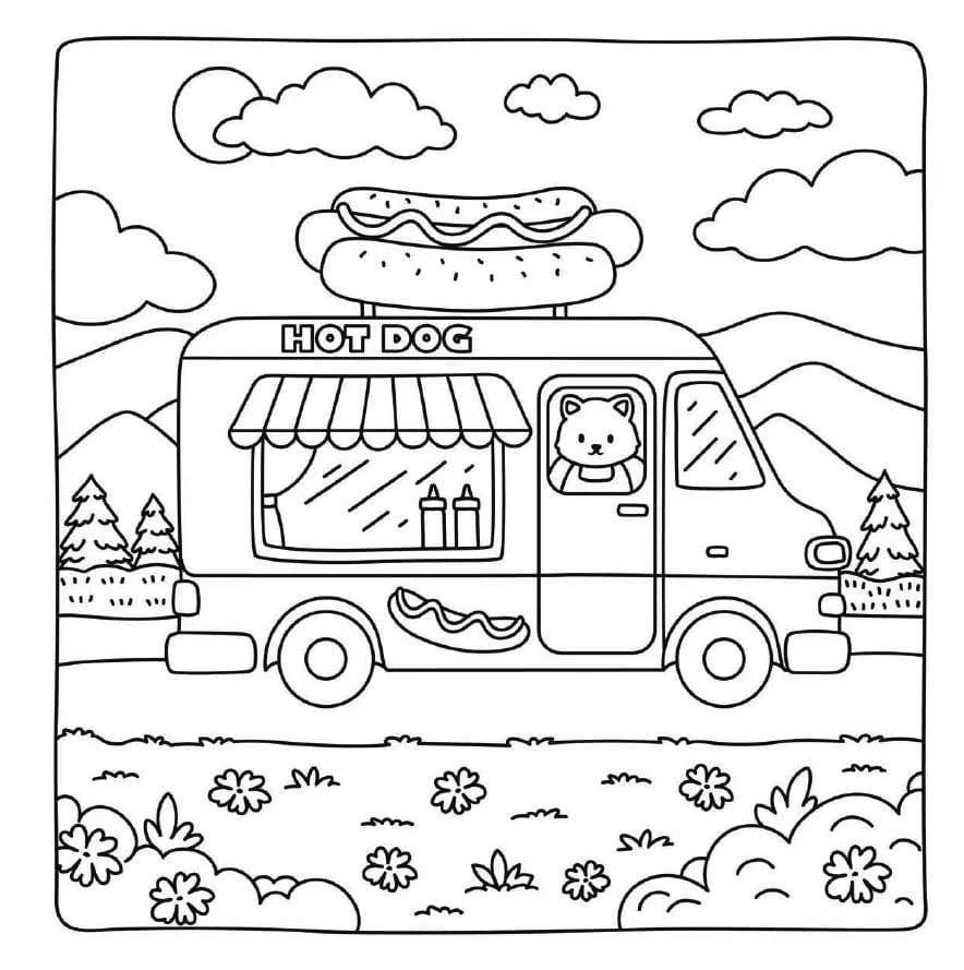 Hot dog Cute Shop